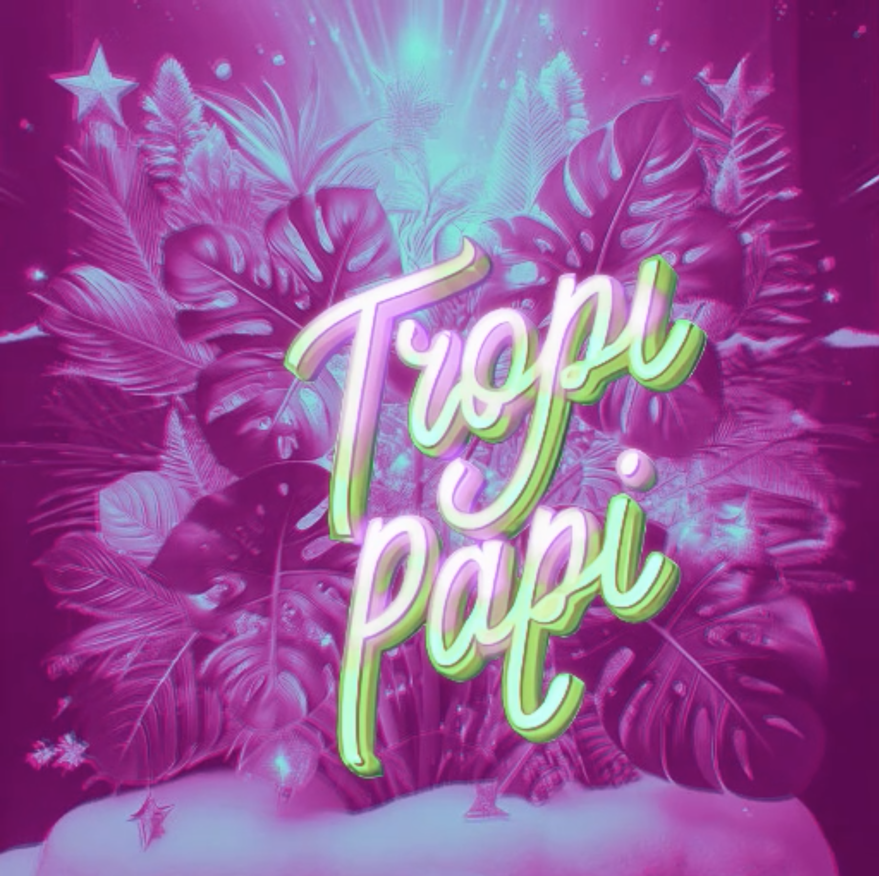 Tropi Papi pink graphic