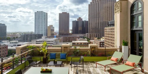 Bi-Level Suite with Terrace